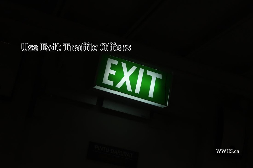 Image of exit sign.