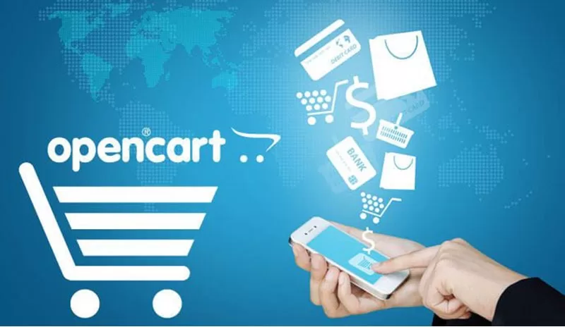 Opencart shopping basket image
